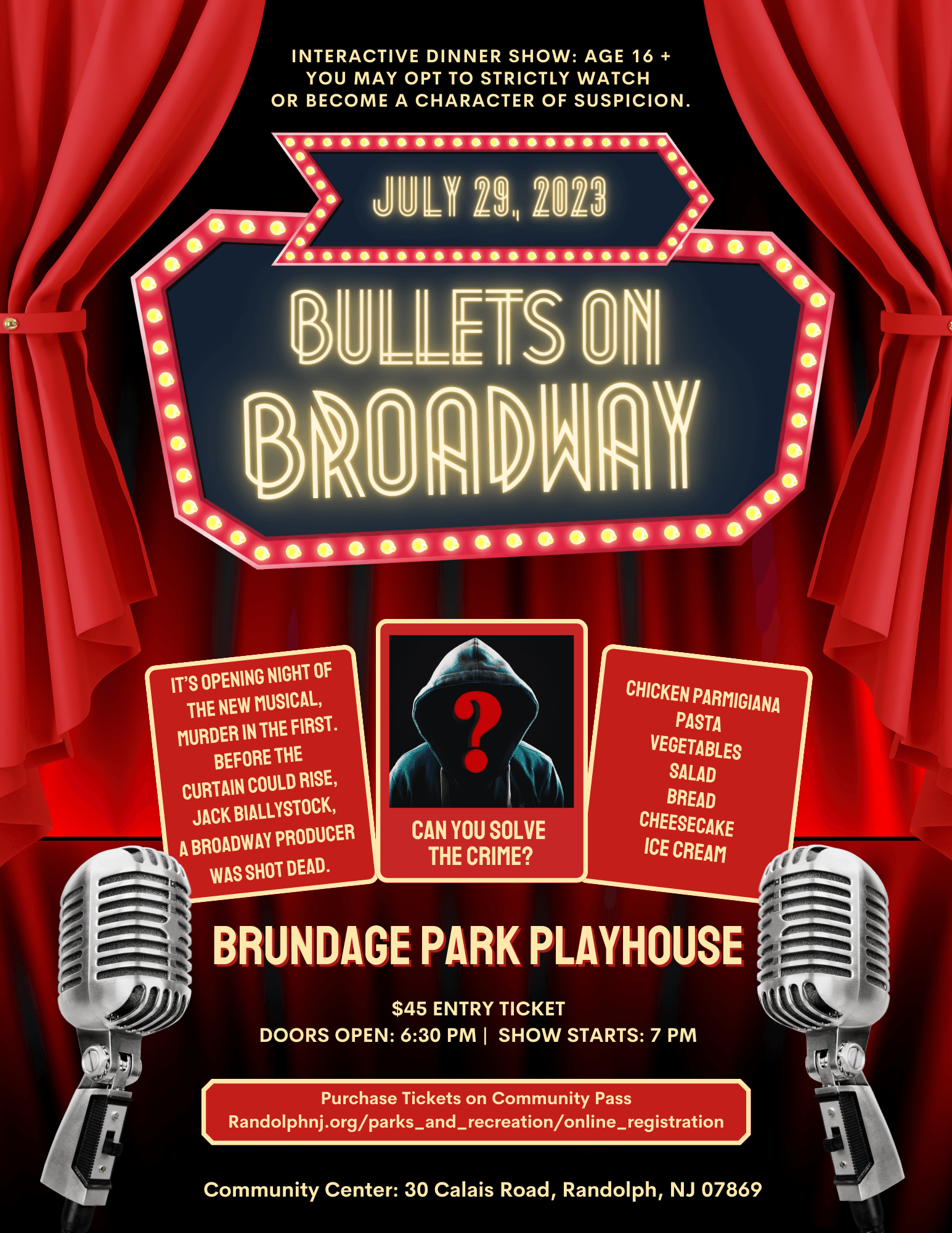 Bullets on Broadway 2023