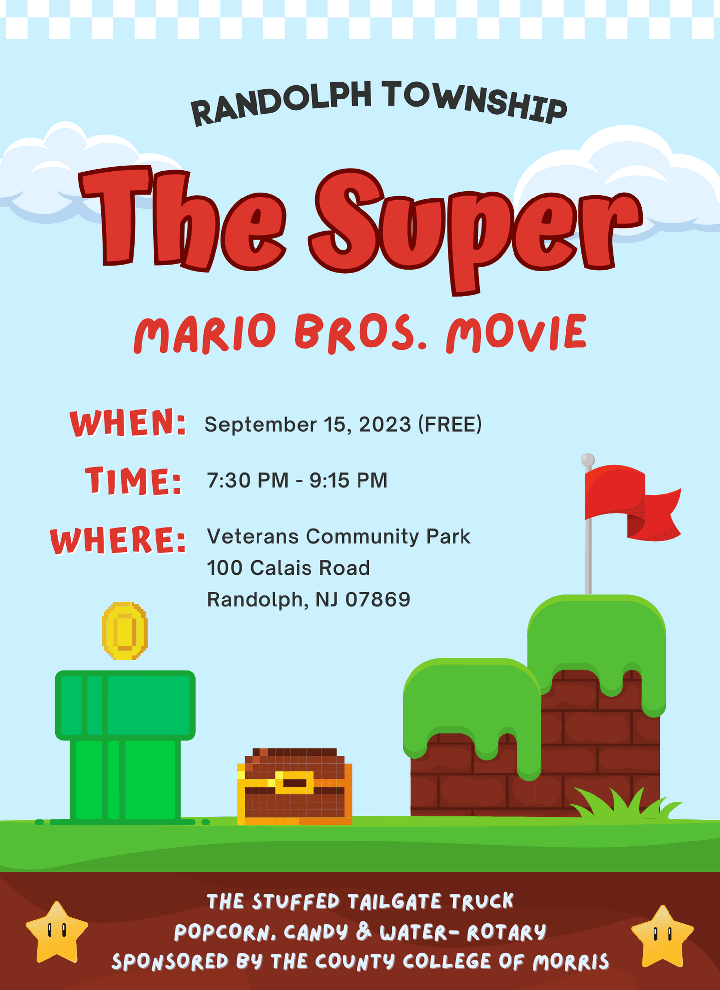 Mario Movie 2023 SEPT 15