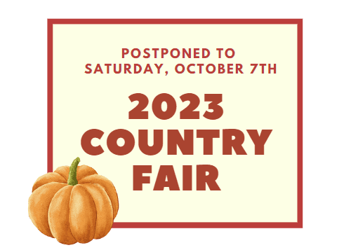 Country Fair - 2023 Postponed