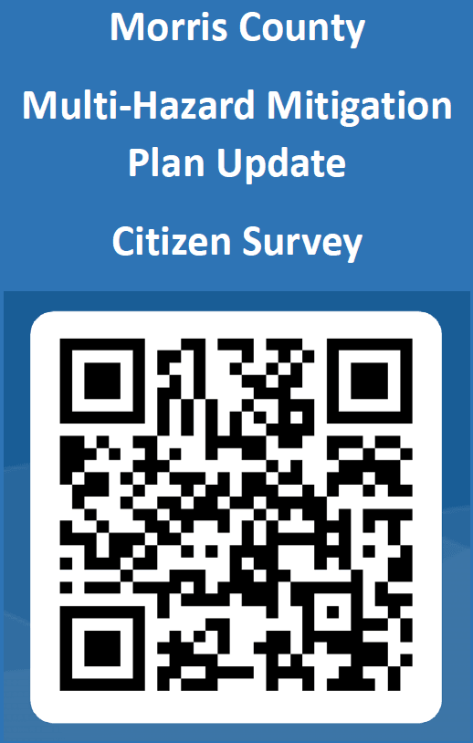 Morris County Hazard Mitigation Survey QR Code 